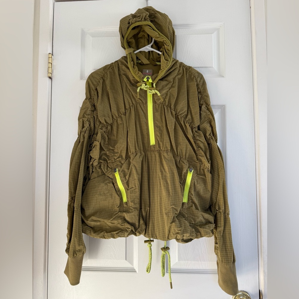 FP Movement by Free People Olive Green Hooded Jacket